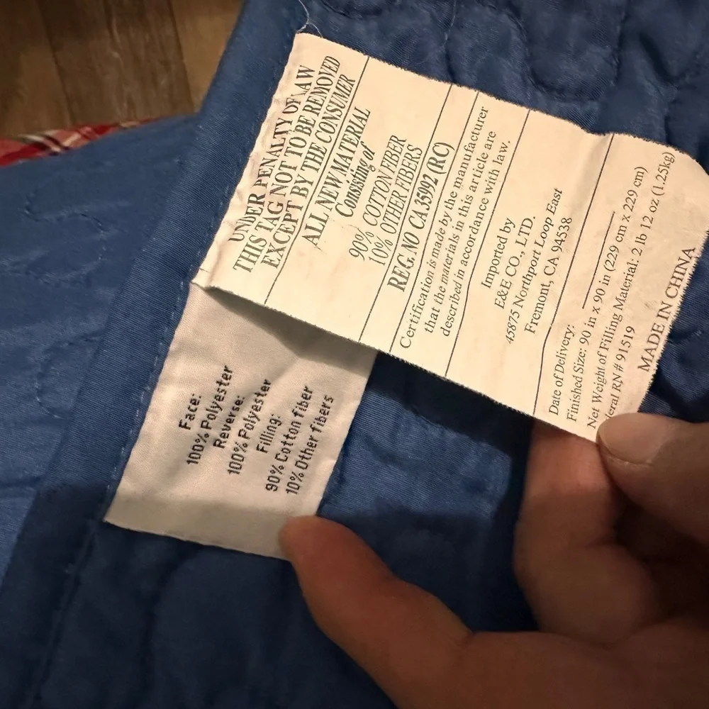 Y2K Queen Size bedcover/quilt & 2 pillow covers Size 90X88 & pillow 27X20 clean